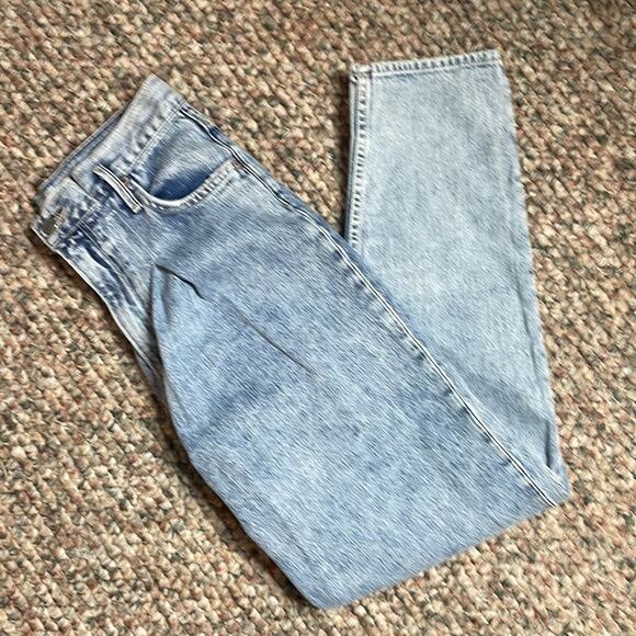 NWOT high waisted teagan baggy jeans in light wash please me - Picture 10 of 11
